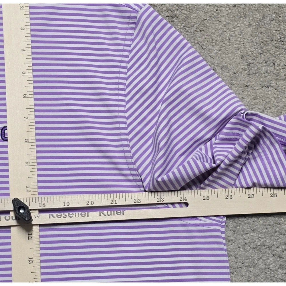 Vineyard Vines Performance TCU Texas Christian Polo Gameday Shirt Mens‎ 2XL